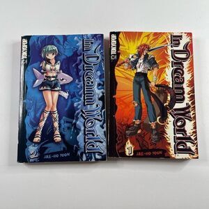 In Dream World 1 and 2 Manga English Action Fantasy Graphic Novel TOKYOPOP